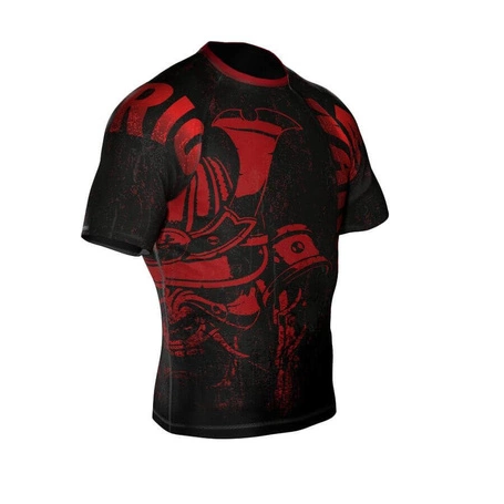 The "Warrior" Rashguard compression shirt is made of DBX MORE DRY M material