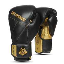 Natural leather boxing gloves "HAMMER - GOLD" 10 oz