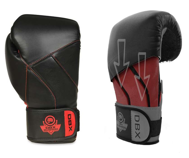 Kickboxing gloves | Muay Thai "HAMMER - RED" 14 oz