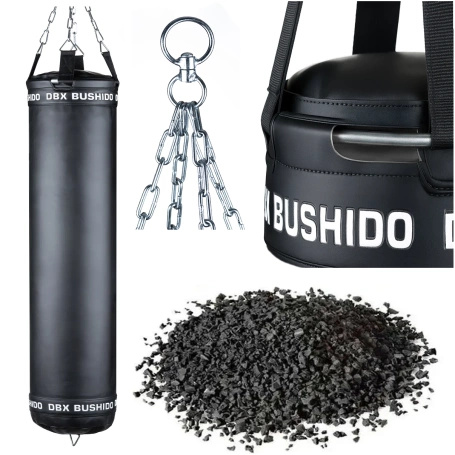 Boxing Bag PREMIUM – SBRX Black – 130cm / 55kg | DBX Bushido