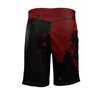 Workout shorts - exercise shorts "Blood" L