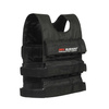 30 kg (30 x 1kg) - Weighted training vest with adjustable weight - Black