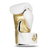 PREMIUM boxing gloves made of natural leather "HAMMER - WHITE 8 oz