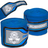 ELASTIC BOXING BANDAGES, 4M BLUE WRAPS