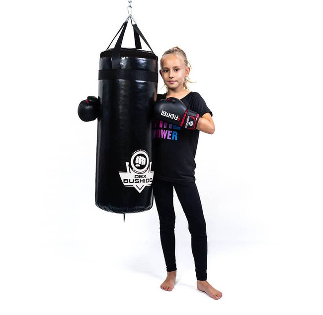 80 cm / 15 kg - Professional punching bag for children and teenagers 80 cm x 30 cm
