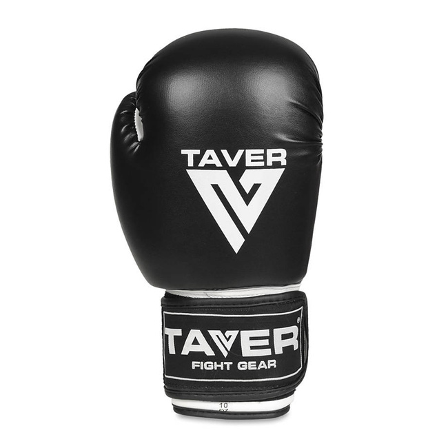 TAVER White 16oz boxing sparring gloves