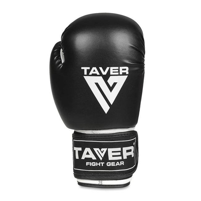 TAVER White 6oz boxing sparring gloves