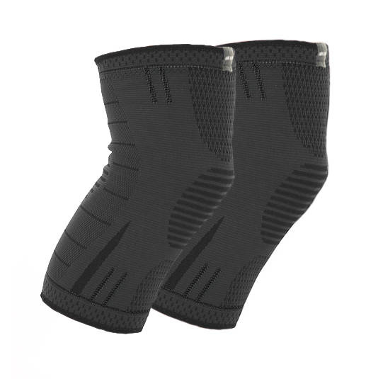 Elastic knee braces - set of 2 | M