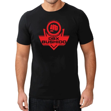 CLASSIC BRAND RED - T-Shirt COTTON T-SHIRT DBX BUSHIDO KT12 -M