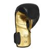 Natural leather boxing gloves "HAMMER - GOLD" 16 oz