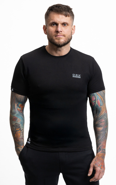 Premium cotton T-Shirt with small grey DBX Bushido logo