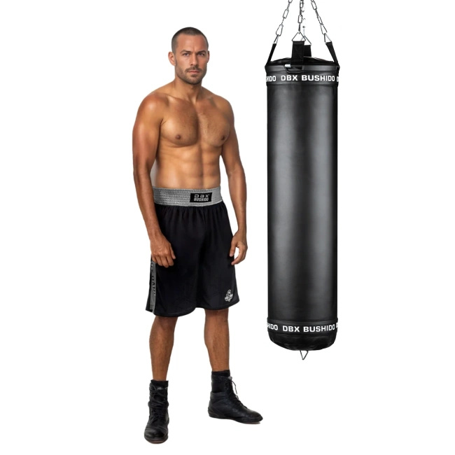 Boxing Bag PREMIUM – SBRX Black – Empty – 130cm | DBX Bushido