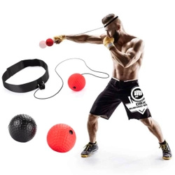 Set of 3 balls - Reflex boxing ball for head