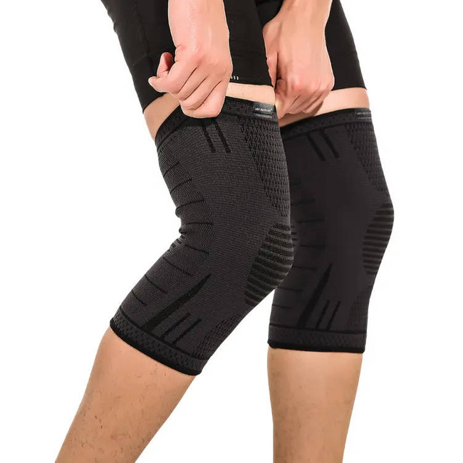 Elastic knee braces - set of 2 | L