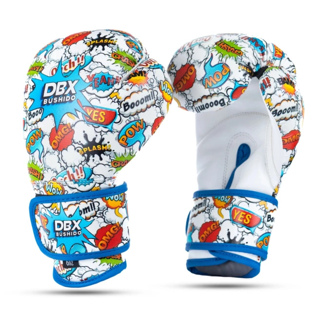 Cartoon Blue Set – Punching Bag + Gloves - 75 cm / 10 kg | DBX Bushido