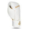 PREMIUM boxing gloves made of natural leather "HAMMER - WHITE 8 oz