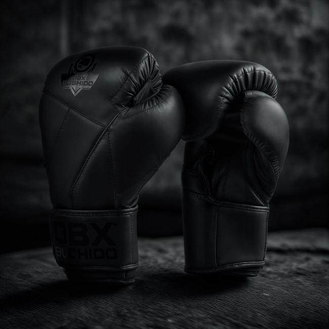 Boxing Gloves 12oz - Hammer Black - Valor Series