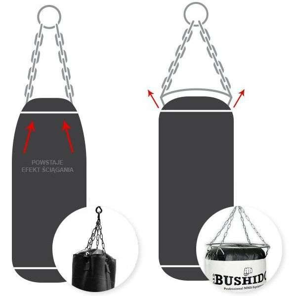 130 cm / 60 kg - 60 KG punching bag! Punching bag with rubber granules SBRX 130 cm Silver