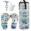 Cartoon Blue Set – Punching Bag + Gloves – 65 cm / 8 kg | DBX