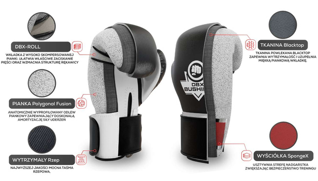 Boxing Gloves 10oz - Classic White - Origin Series