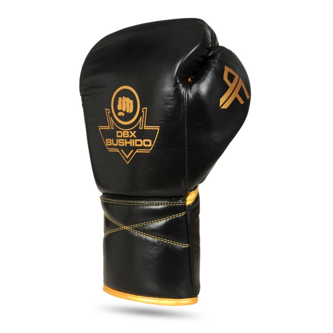 Lace-Up Multi-Layer Boxing Gloves - ProFighter Gold - Legacy Series