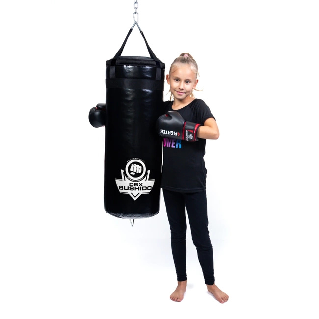 80 cm / 15 kg - Professional punching bag for children and teenagers 80 cm x 30 cm