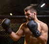 Black Matt training boxing gloves with Active Clima B-2v12 system 16 oz