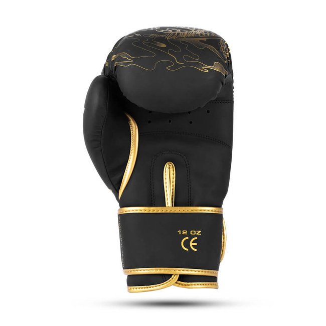 Boxing Gloves 12oz - Gold Dragon - Valor Series