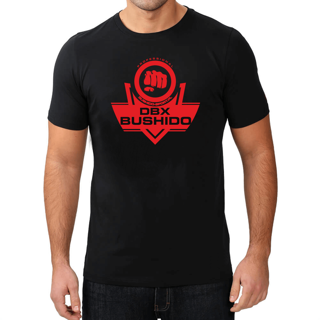 CLASSIC BRAND RED - T-Shirt COTTON T-SHIRT DBX BUSHIDO KT12-XL