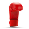 WKF karate gloves - red L wristbands
