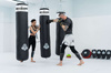 Boxing Bag - 160 White - 160 cm / 50 kg