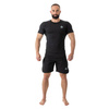 Rashguard short sleeve black BlackRS - L