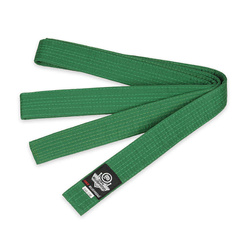 Karate kimono belt - green, 240 cm