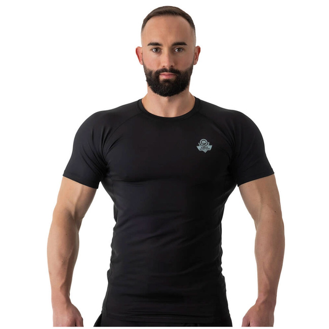 Rashguard short sleeve black BlackRS - L