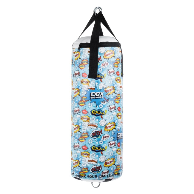 Cartoon Blue Set – Punching Bag + Gloves – 65 cm / 8 kg | DBX