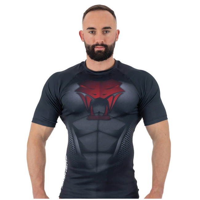 The "Snake" Rashguard compression shirt is made of DBX MORE DRY M material