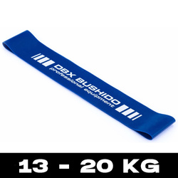 Power Band MINI - Training rubber for mobility exercises - BLUE 13-20 kg