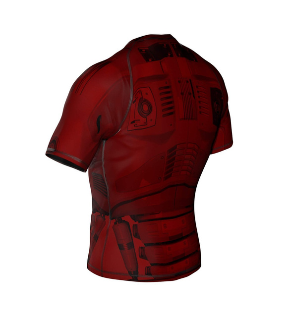 The "Cyborg" Rashguard compression shirt is made of DBX MORE DRY M material