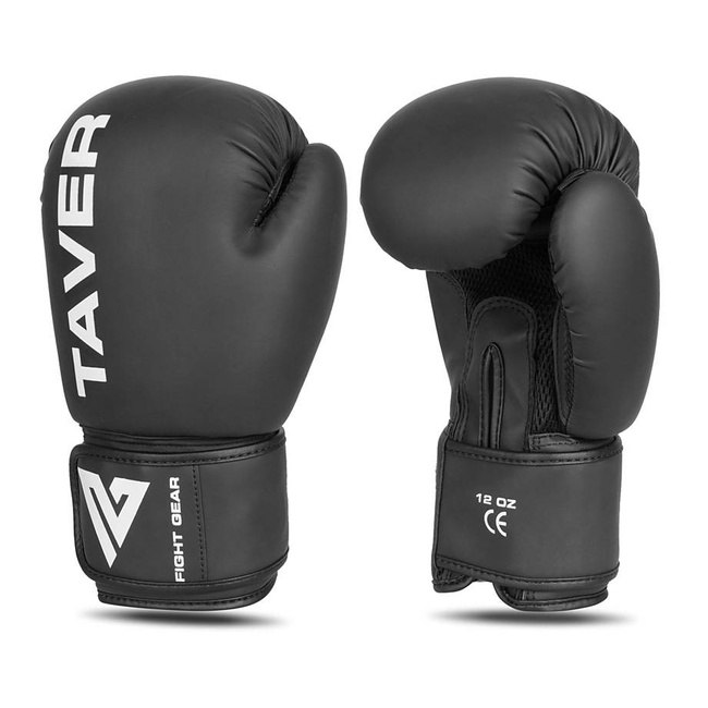 T-407-BlackOne sparring boxing gloves 8 oz