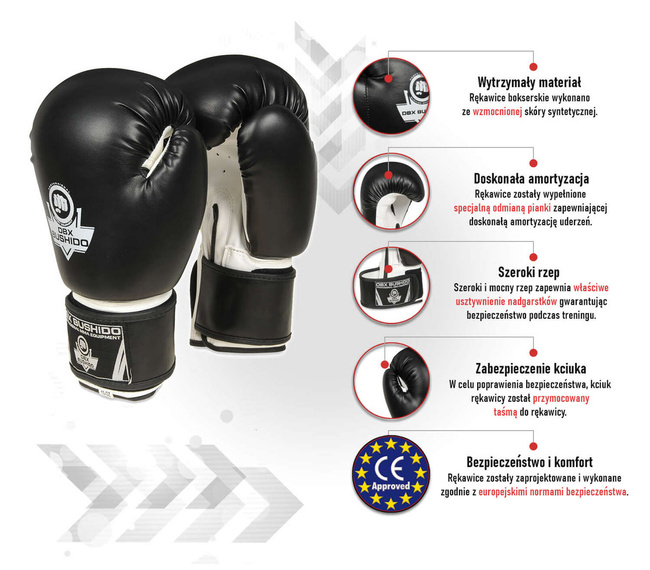 Boxing set: 407a boxing gloves + boxing wraps + mouthguards