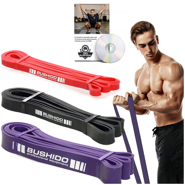 POWER BAND DBX BUSHIDO TRAINING RESISTANCE SET - POWER SET