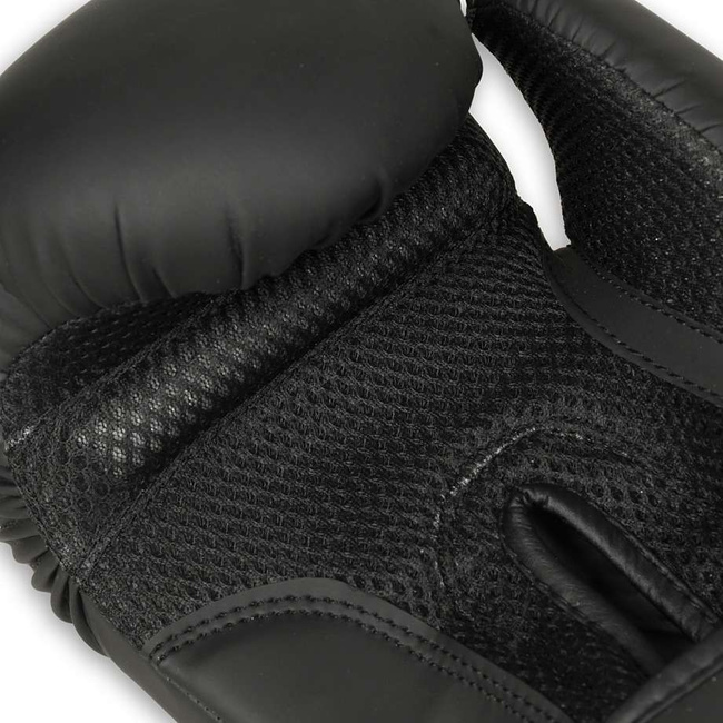 TAVER Black 8oz boxing sparring gloves
