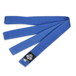Karate kimono belt - blue, 260 cm