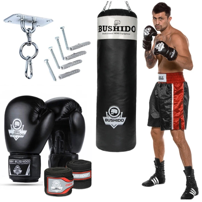 140 cm / 40 kg - Gym Pro 140 Complete Boxing Set