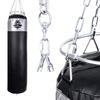 130 cm / 60 kg - 60 KG punching bag! Punching bag with rubber granules SBRX 130 cm Silver