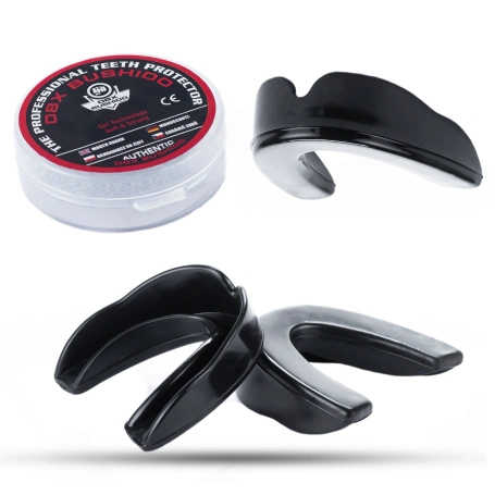 Mouthguard + box - black | Standard