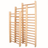 Wooden gymnastic and rehabilitation ladder 230×90 cm with 13 rungs fittings