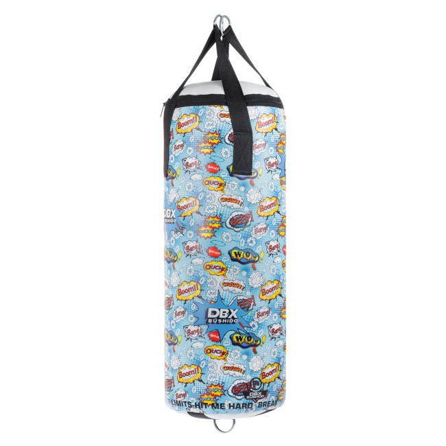 Cartoon Blue Set – Punching Bag + Gloves – 65 cm / 8 kg | DBX