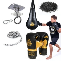 Boxing set: 30KG boxing bag + ceiling mount + chain + RP4 instrument gloves