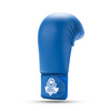 WKF karate gloves - blue L wristbands